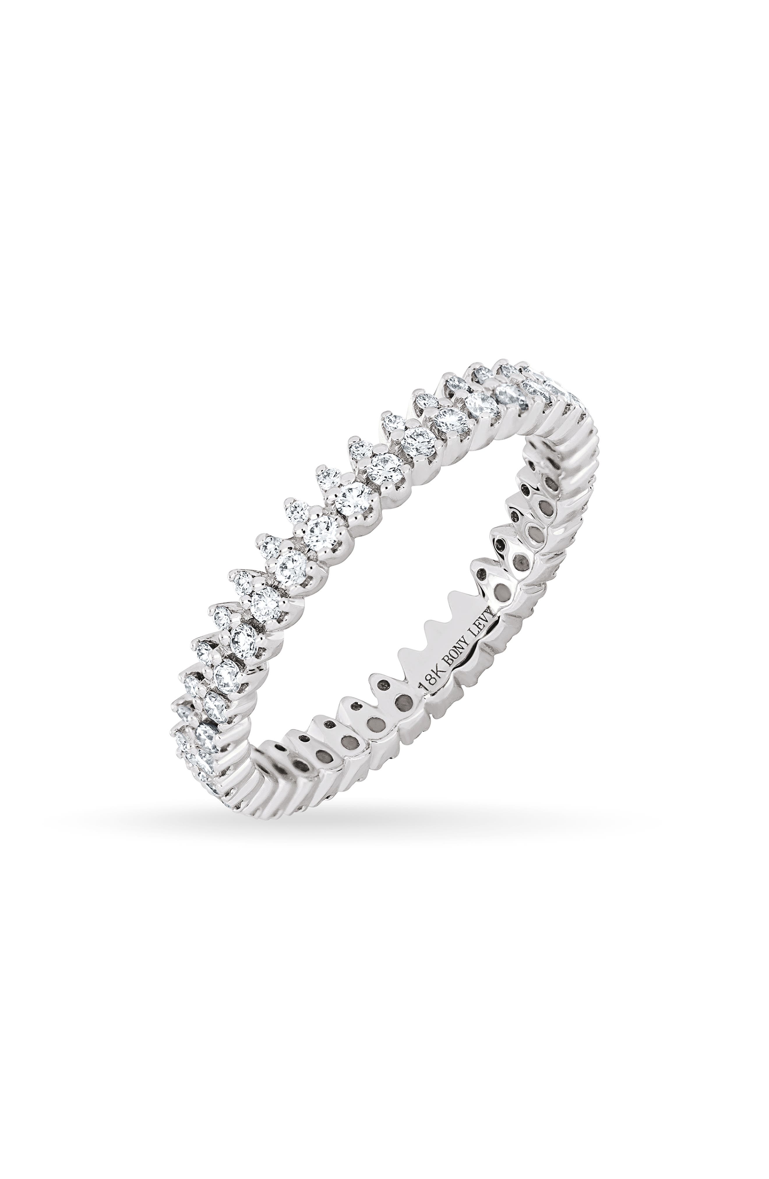 Liora 18k Gold Diamond Eternity Ring