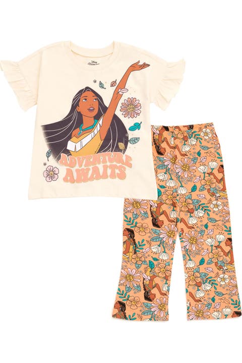 Frozen Queen Elsa 2-Piece T-Shirt and Leggings Set