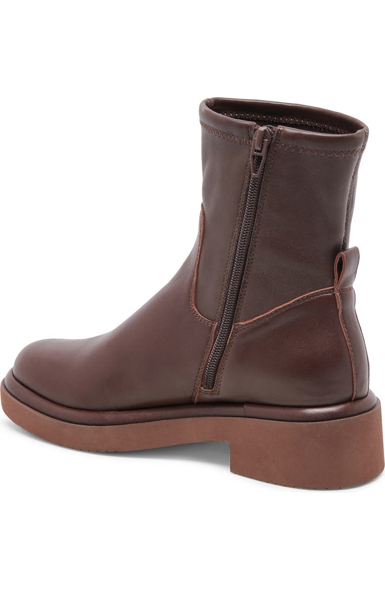 Dolce Vita Simaya H2O Waterproof Platform Bootie, Alternate, color, Mahogany Leather H2o