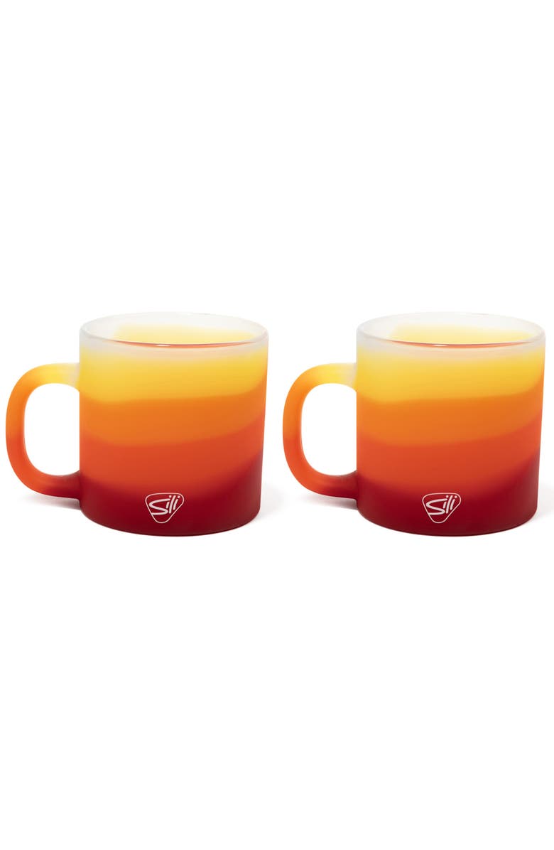 Silipint 2 Pack 16oz Silicone Coffee Mug, Main, color, 