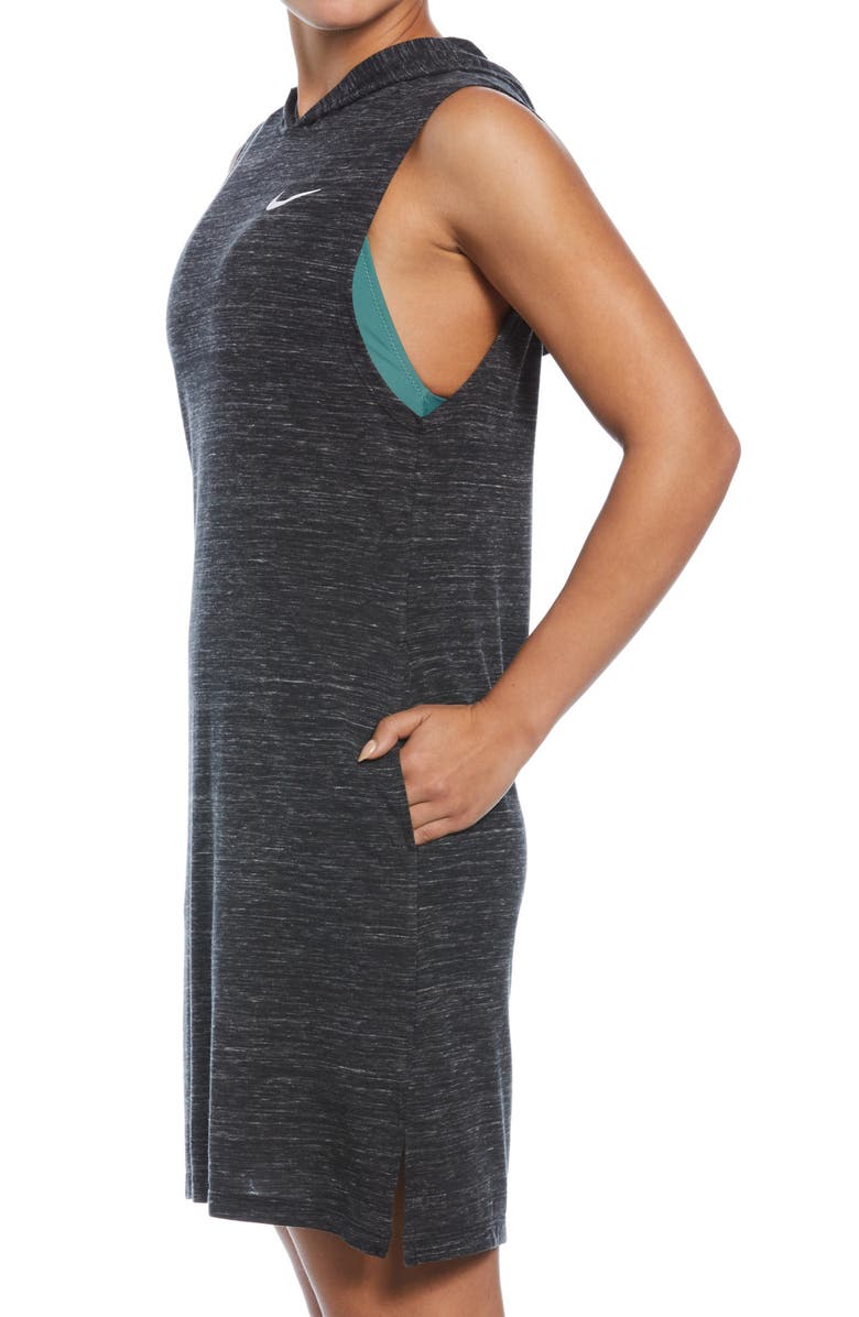Nike Hooded Cover-Up Dress, Alternate, color, 