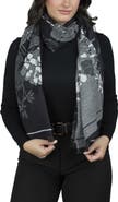 SAACHI Floral Reversible Scarf
