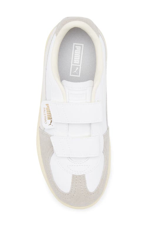 Puma Kids' Palermo Sneaker In  White-cool Light Gray