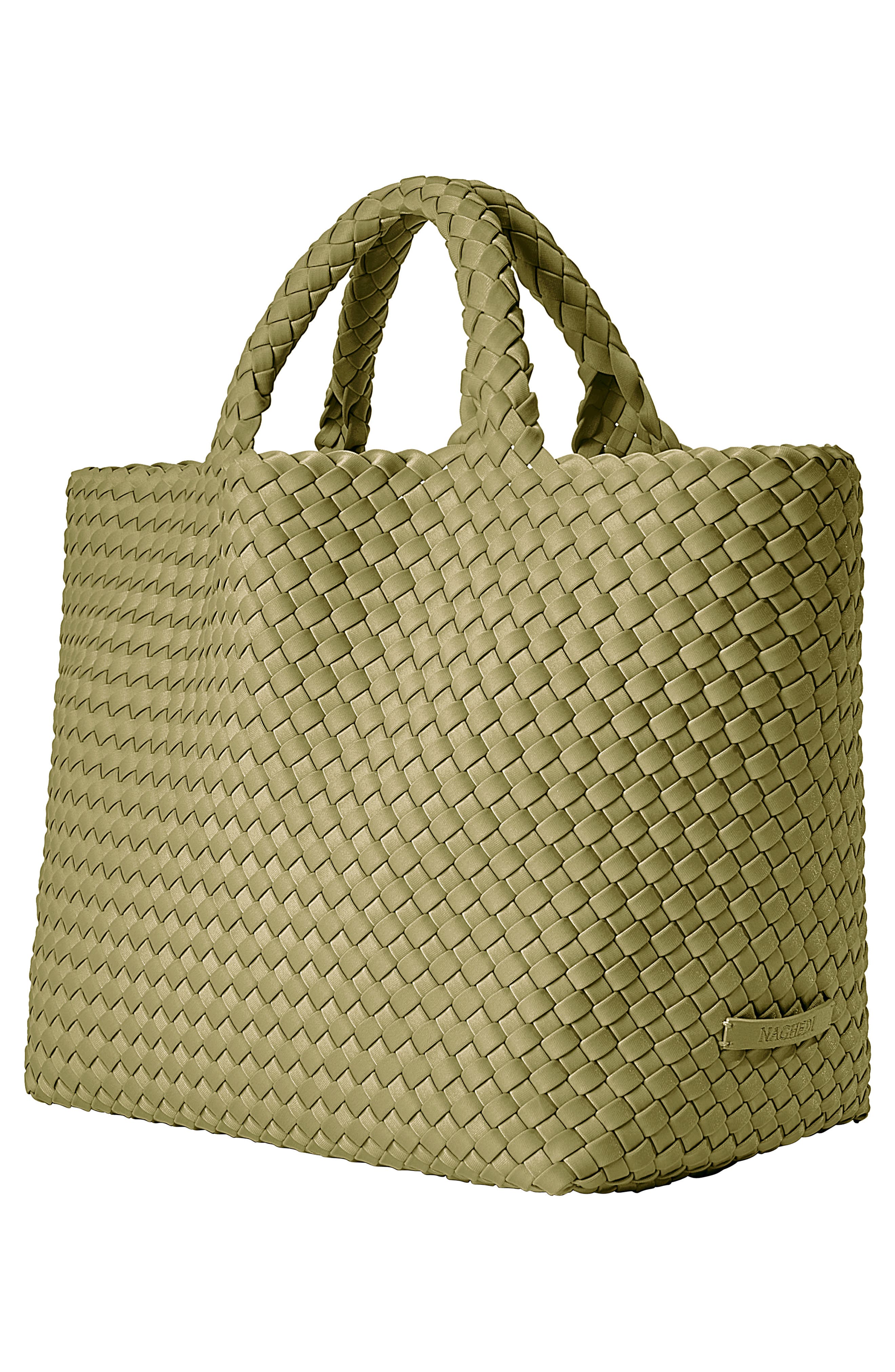 St. Barths Medium Tote (Nordstrom Exclusive), Alternate, color, BOTTLE GREEN