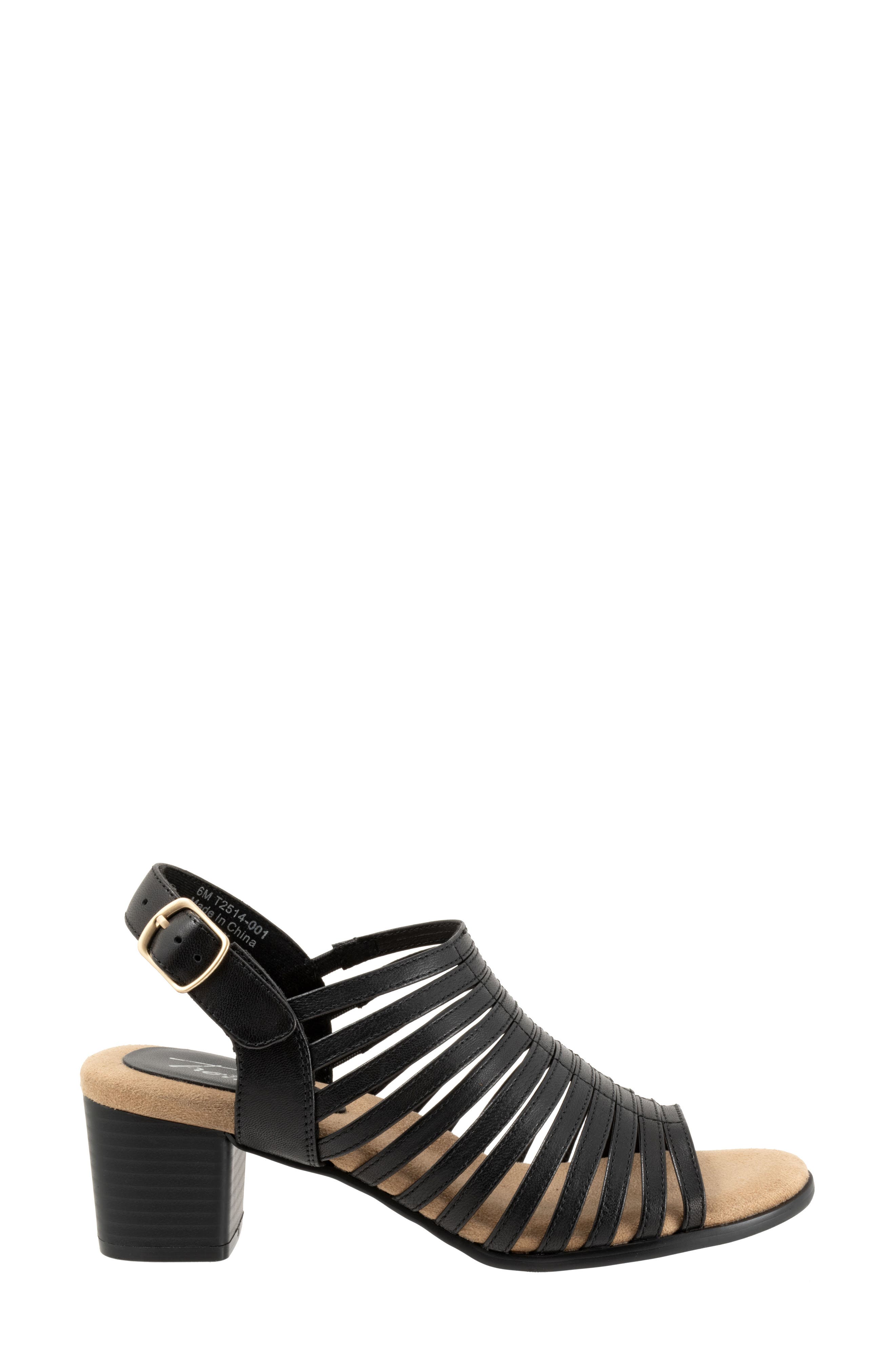 Trotters Midge Slingback Sandal, Alternate, color, Black