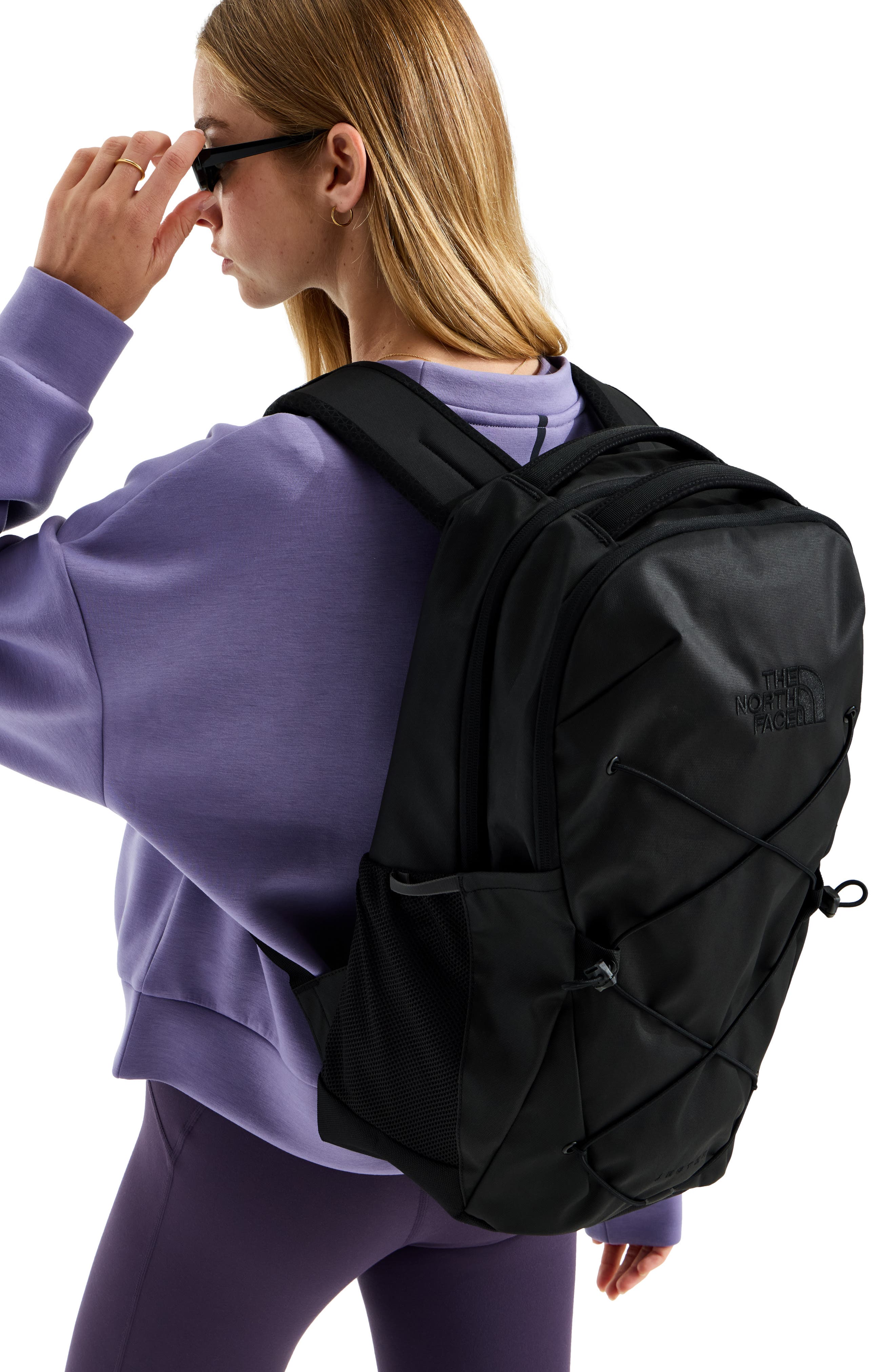 Jester Select Water Repellent Backpack, Alternate, color, TNF BLACK