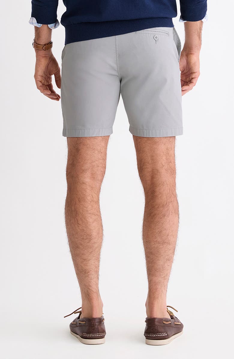 vineyard vines Chilmark 7-Inch Stretch Chino Shorts, Alternate, color, Granite