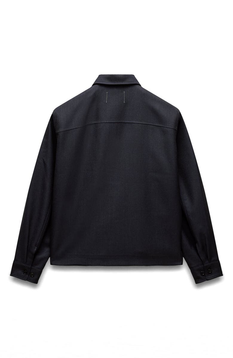 Reigning Champ Venue Wool Twill Jacket, Alternate, color, Navy