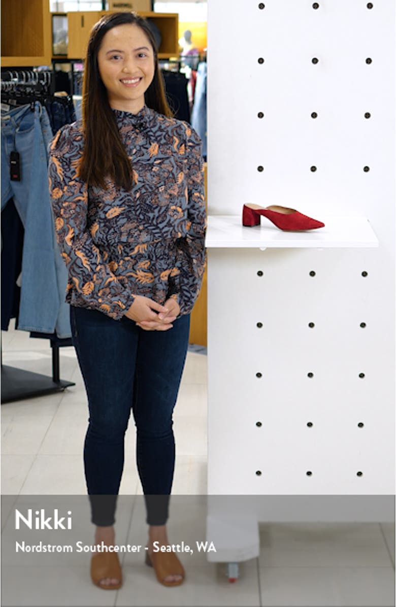 Zadie Pointy Toe Mule, sales video thumbnail