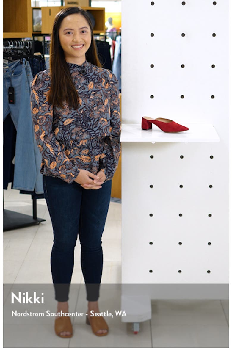 Zadie Pointy Toe Mule video