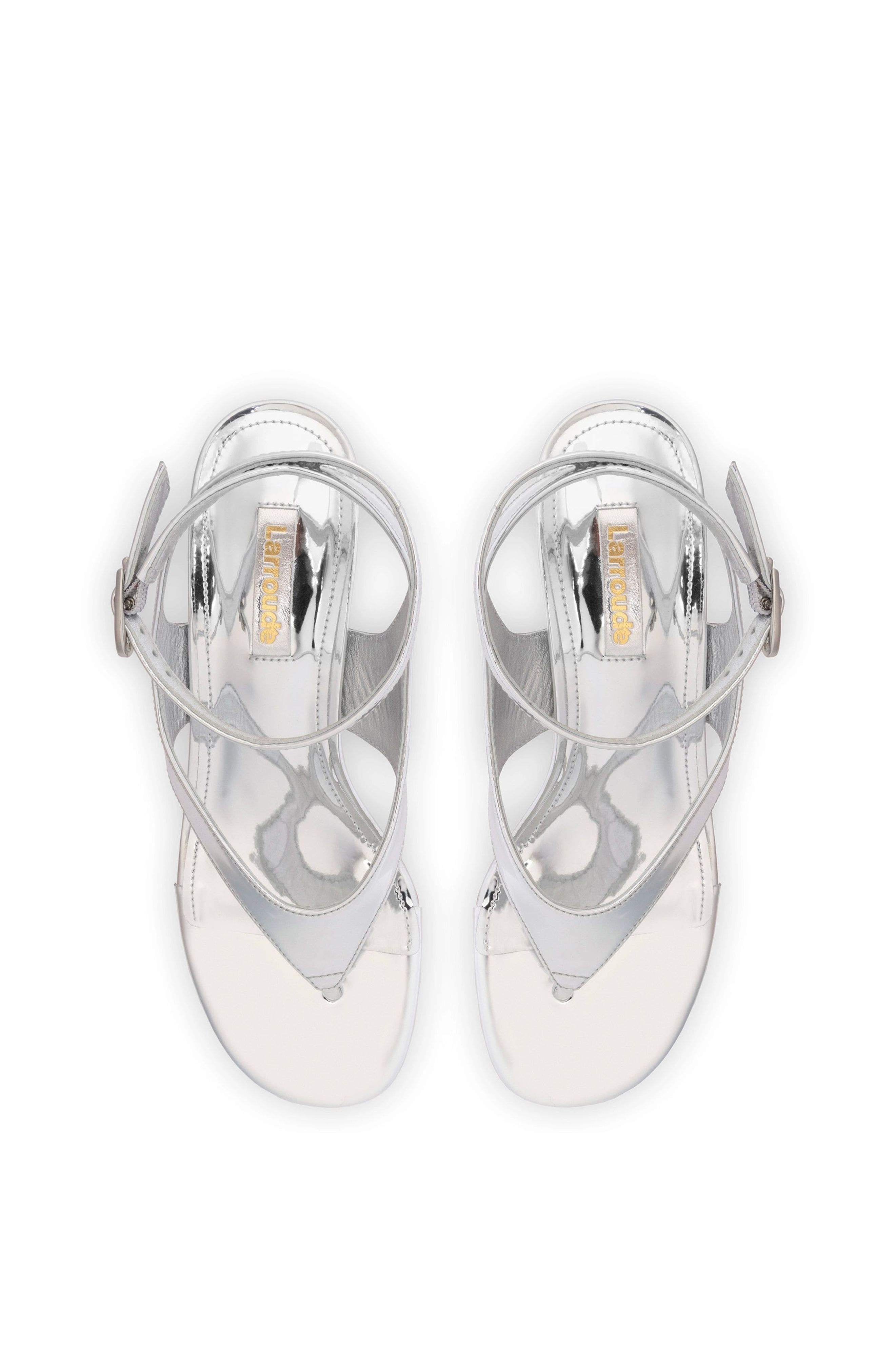 Gaia Block Sandal, Alternate, color, Silver