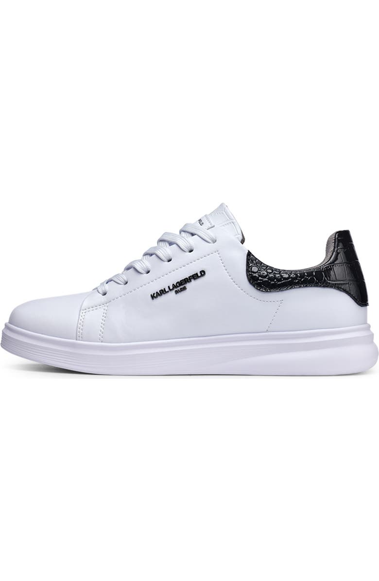 KARL LAGERFELD PARIS Plain Toe Sneaker, Alternate, color, Black