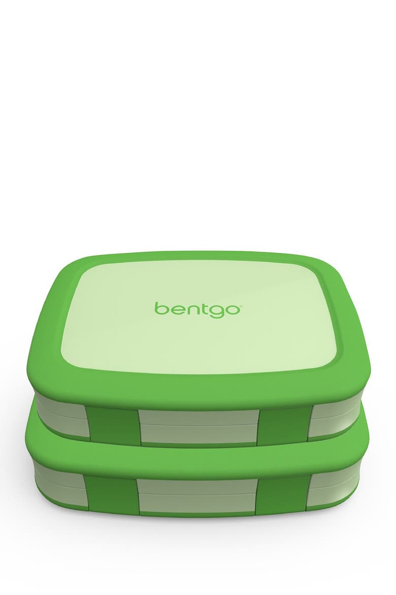2-Pack of Children's Lunch Box - Blue, Main, color, GREEN
