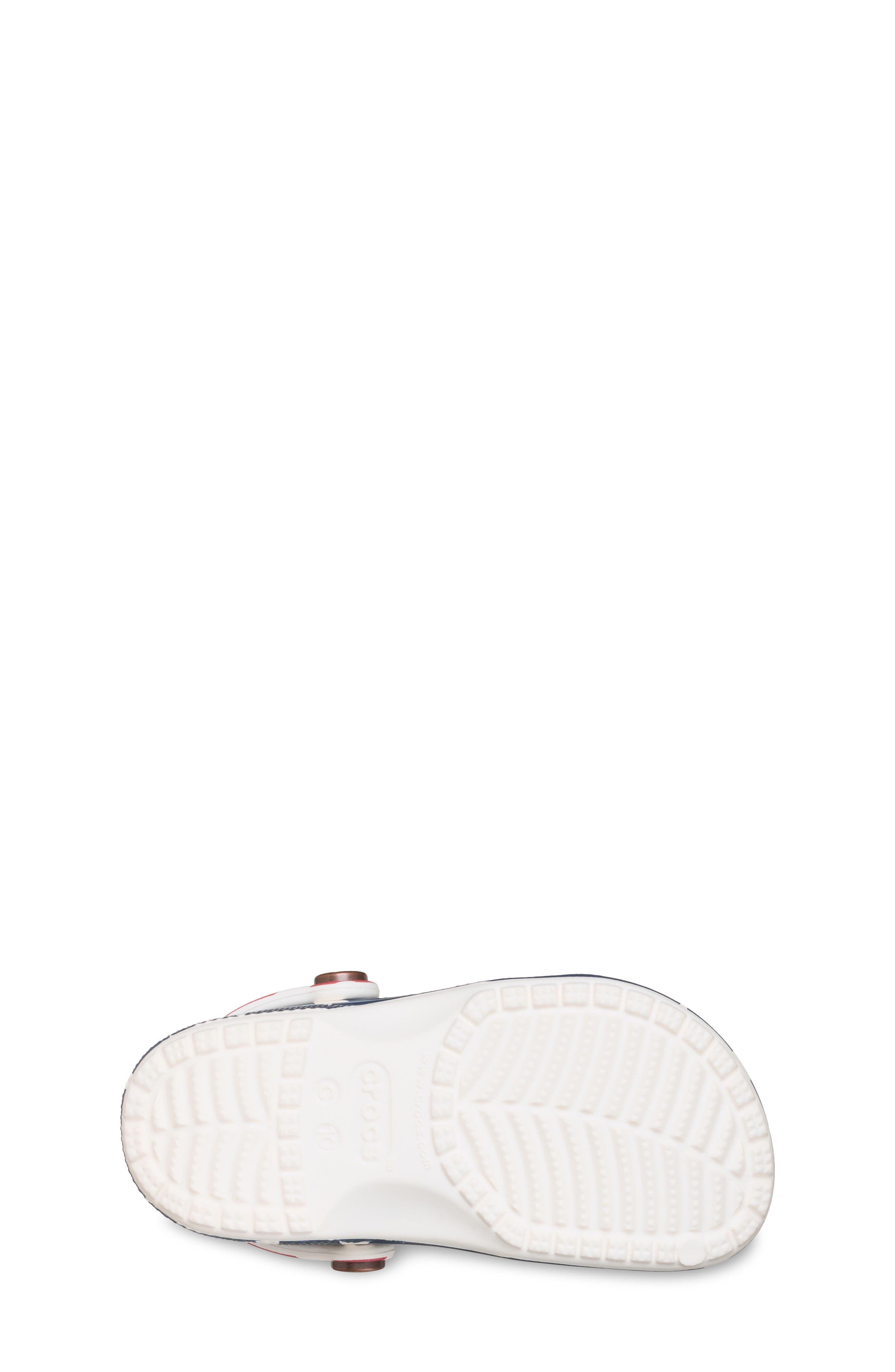CROCS Kids' Classic American Flag Clog, Alternate, color, Chalk/Multi