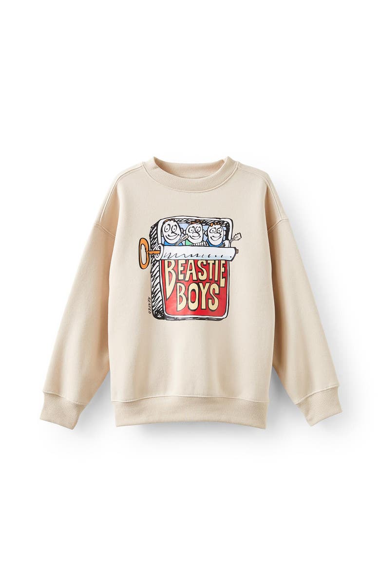 Cotton On Kids Kid's License Sammy Oversize Crew, Main, color, Rainy Day Beastie Boys
