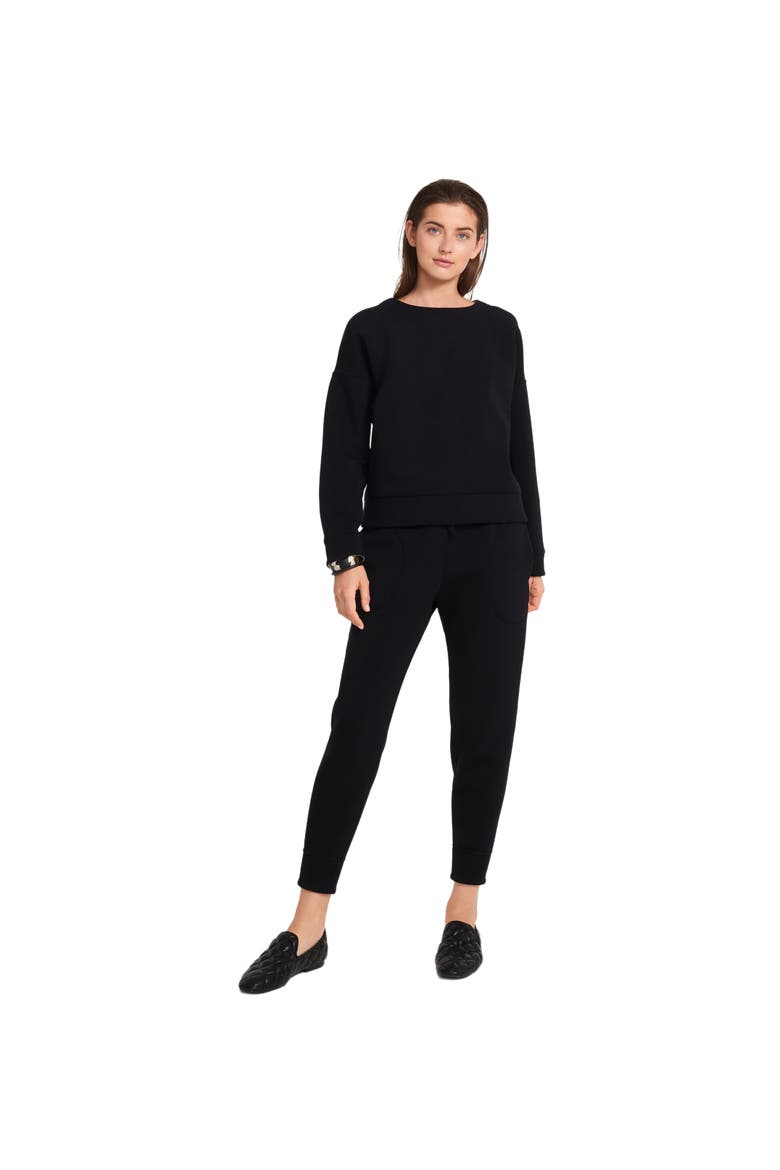 The Reversible Sweatshirt, Alternate, color, Black/Gray