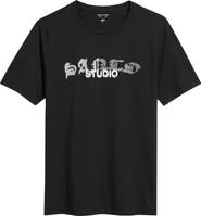 SANTO STUDIO Tempo Tonal Ultra Cotton Blend T-Shirt