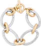 SAACHI Two-Tone Chunky Chain Bracelet
