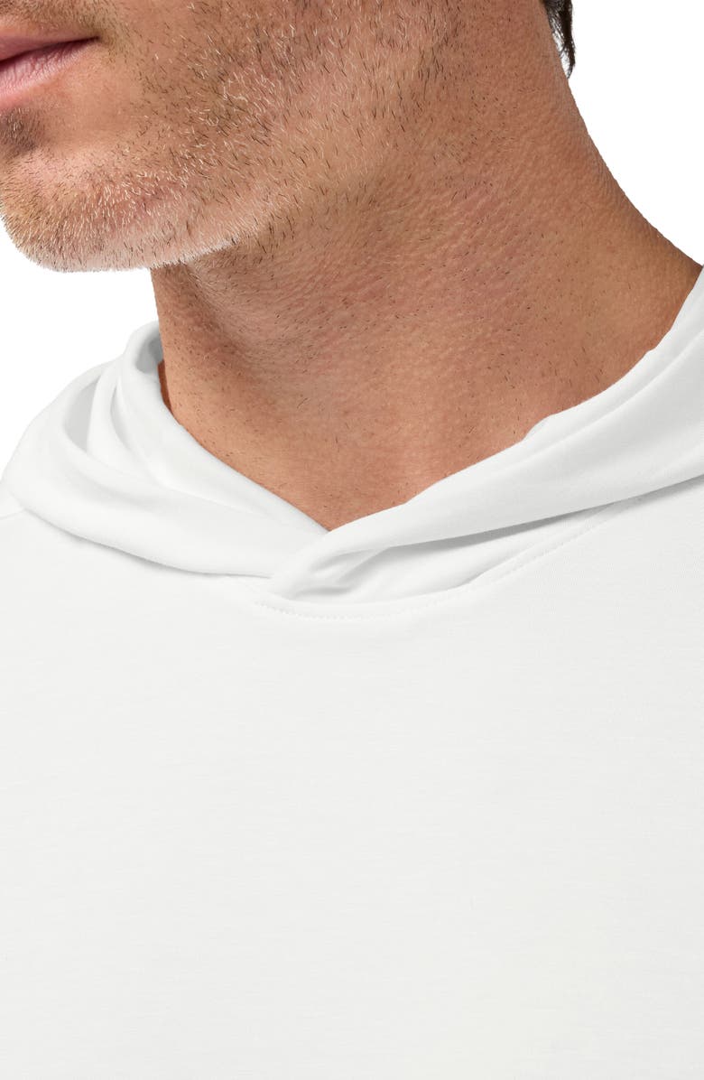 Mizzen+Main Knox Long Sleeve Hooded T-Shirt, Alternate, color, White