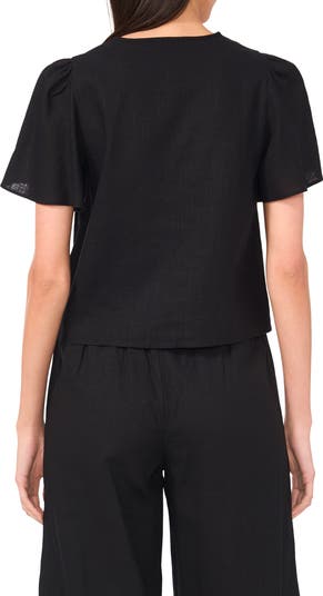 Tie Front Top