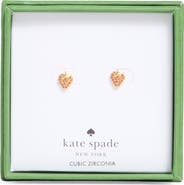 Kate Spade New York pavè strawberry stud earrings