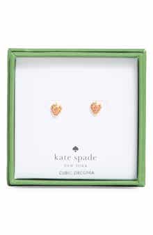 Kate Spade New York pavè strawberry stud earrings