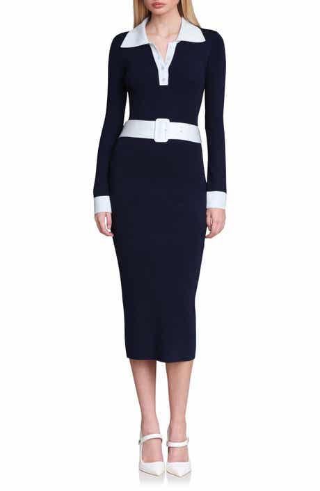 Long Sleeve Polo Dress