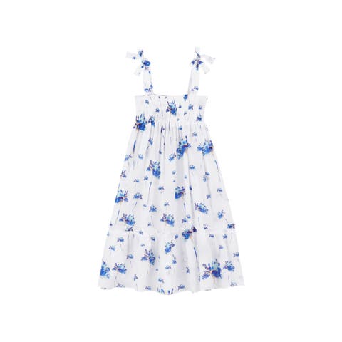 Kids' Herbier Organic Cotton Voile Dress