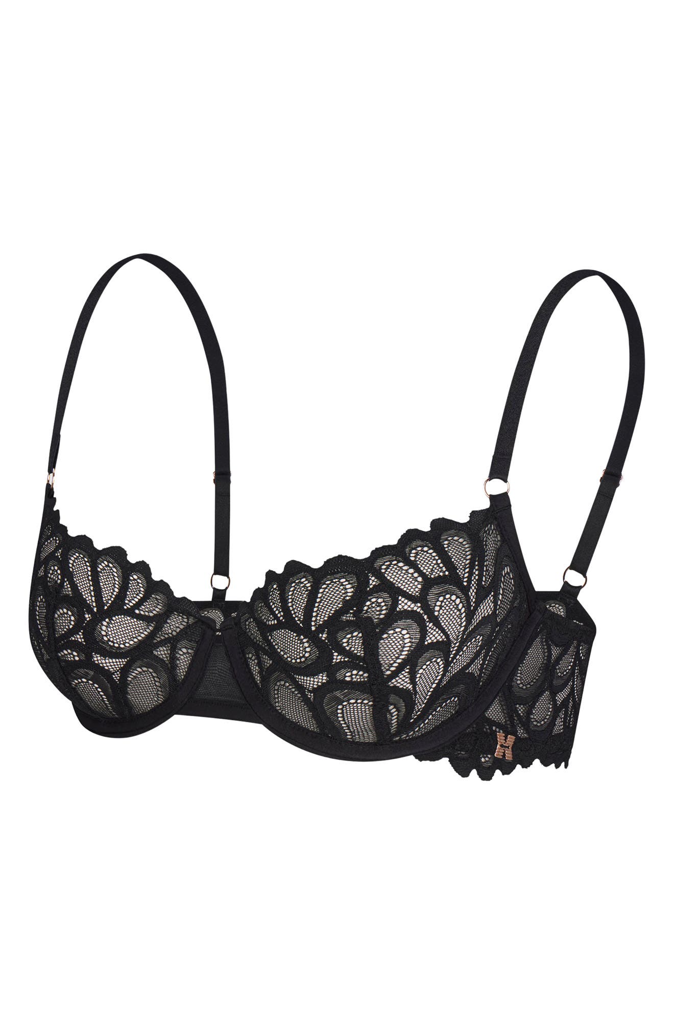 SAVAGE X FENTY Savage Not Sorry Unlined Lace Balconette Bra