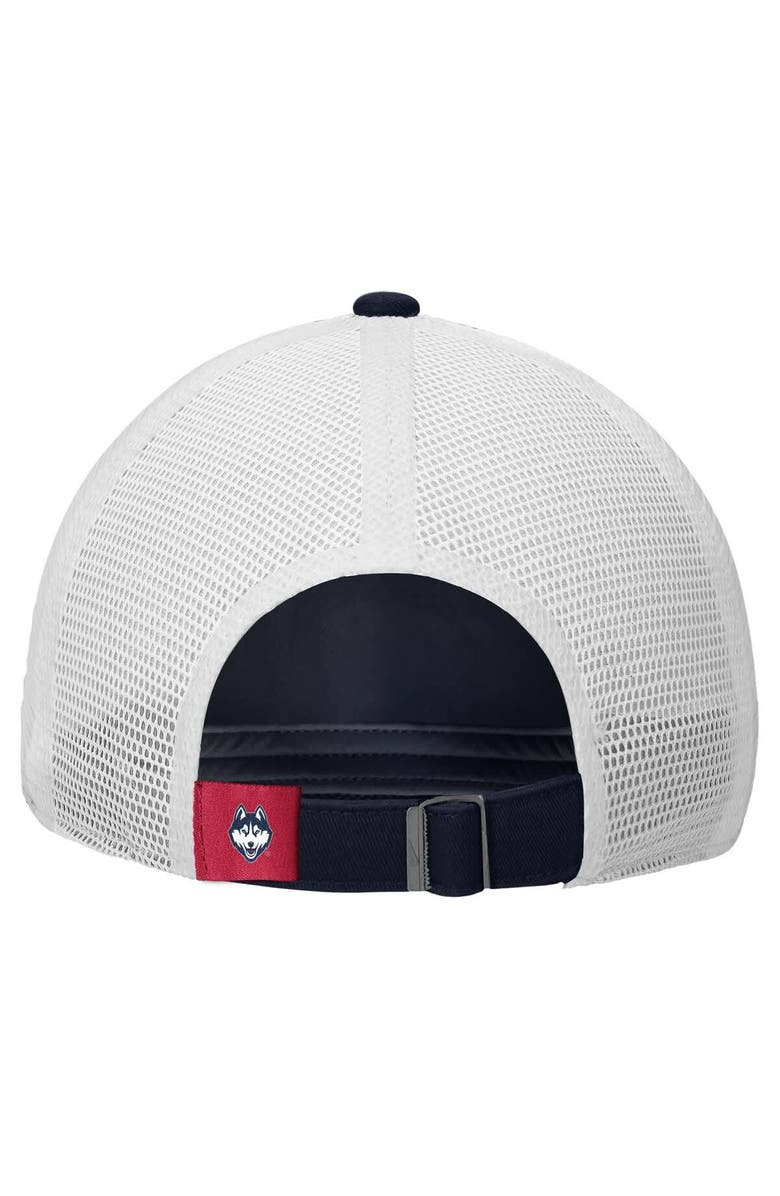 Nike Men's Nike Navy UConn Huskies On-Field Club Adjustable Trucker Hat, Alternate, color, 