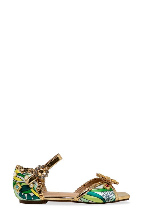 Chase & Chloe Chase And Chloe Arroyo Embellished Sandal