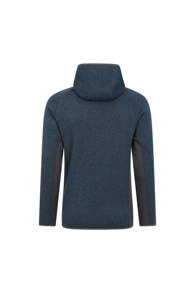 Treston Fleece Hooded Hoodie, Alternate, color, Navy