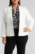 KASPER One Button Blazer