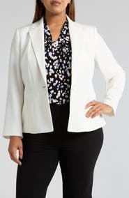 KASPER One Button Blazer