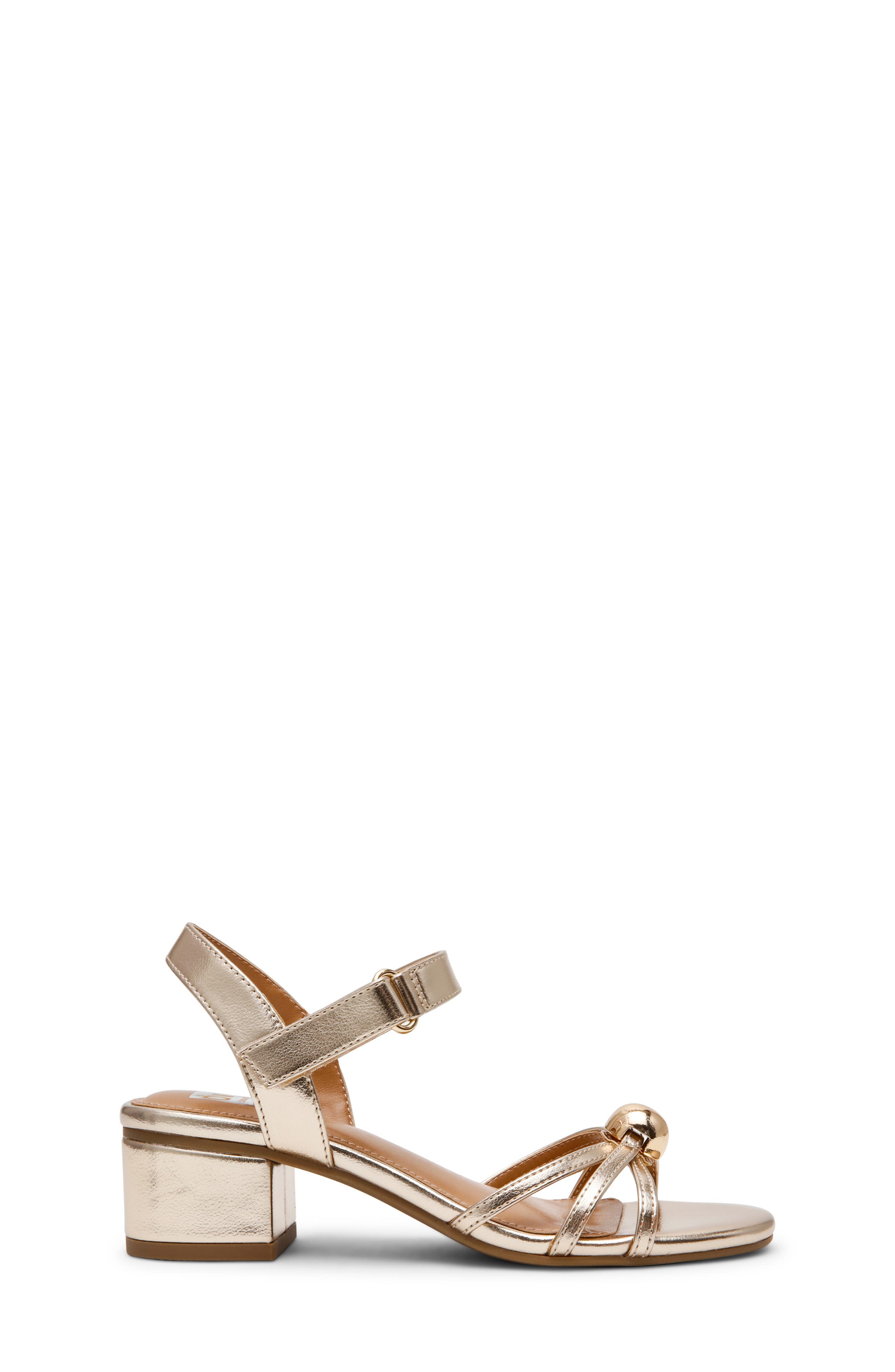 Kids' Gloreah Ankle Strap Sandal, Alternate, color, GOLD