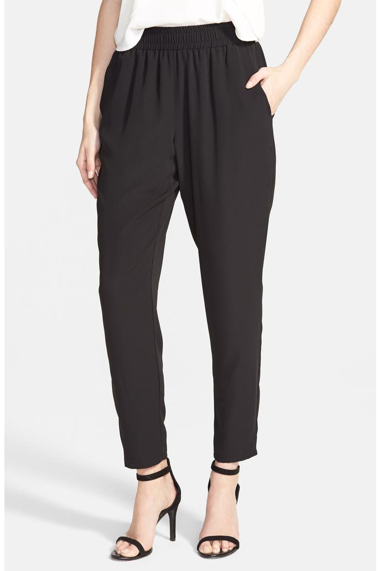 Perfect Woven Pants, Main, color, BLACK