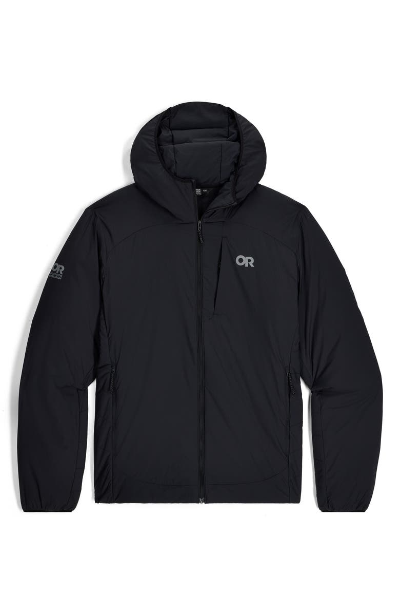 Outdoor Research Vesper Insulated Hooded Jacket, Alternate, color, Black