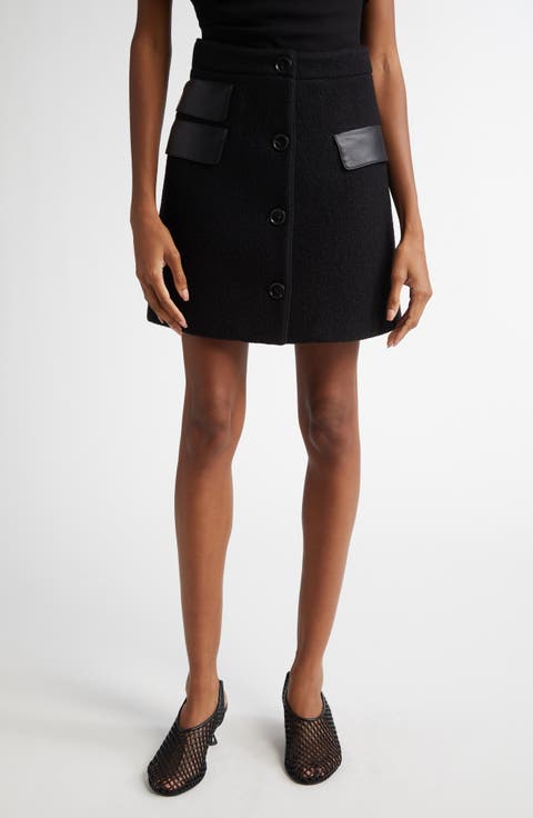 NEWALRIN☆String shirring unbalanced hul Skirt★Pre-order★ YOUSNH Slim Fit Ruched Pencil Skirts for Women High Waisted