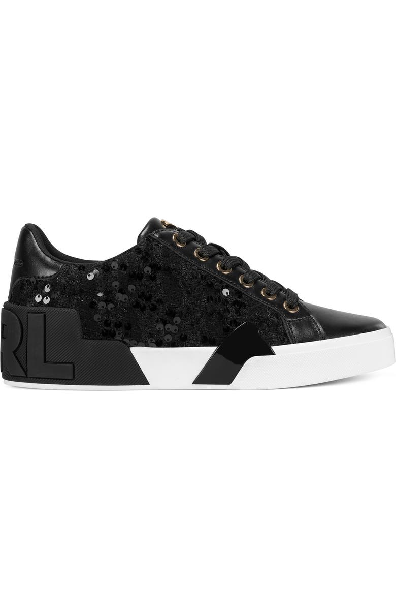 KARL LAGERFELD PARIS Melora Sneaker, Alternate, color,