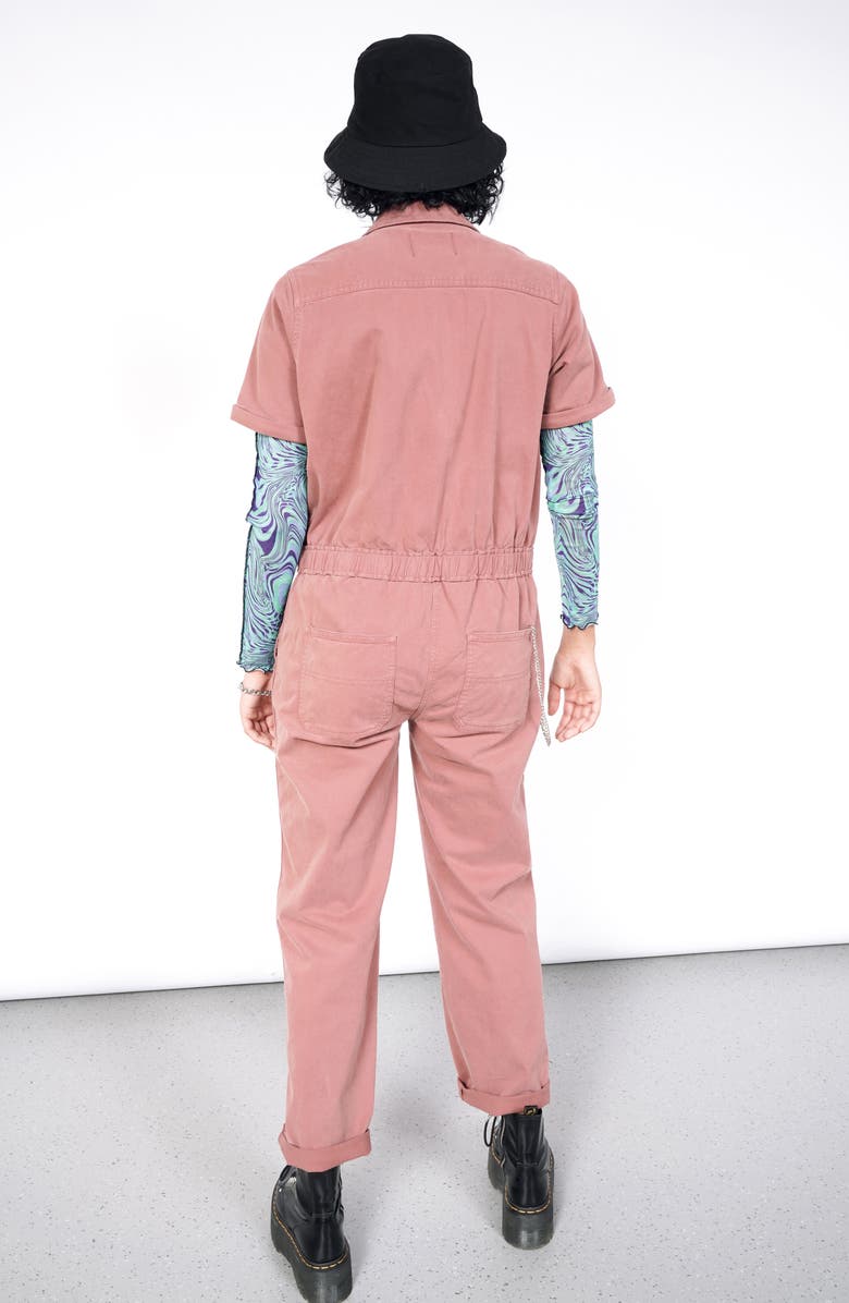 BP. + Wildfang Utility Short Sleeve Jumpsuit, Alternate, color,
