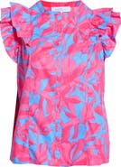 SUGARLIPS Floral Sammi Cotton Button-Up Top