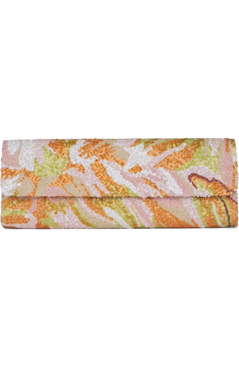 Jeffrey Campbell Disco Sequin Clutch, Main, color,