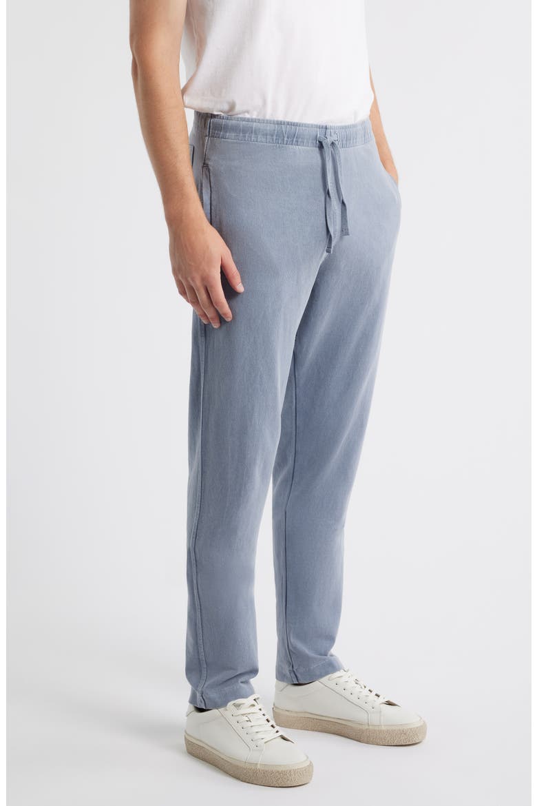 Caza Organic Cotton Drawstring Waist Pants, Alternate, color, WAVE