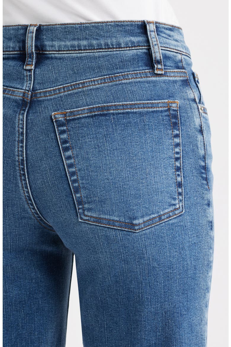 The Mellow Ankle Straight Leg Jeans, Alternate, color, CANALS RAW AFTER