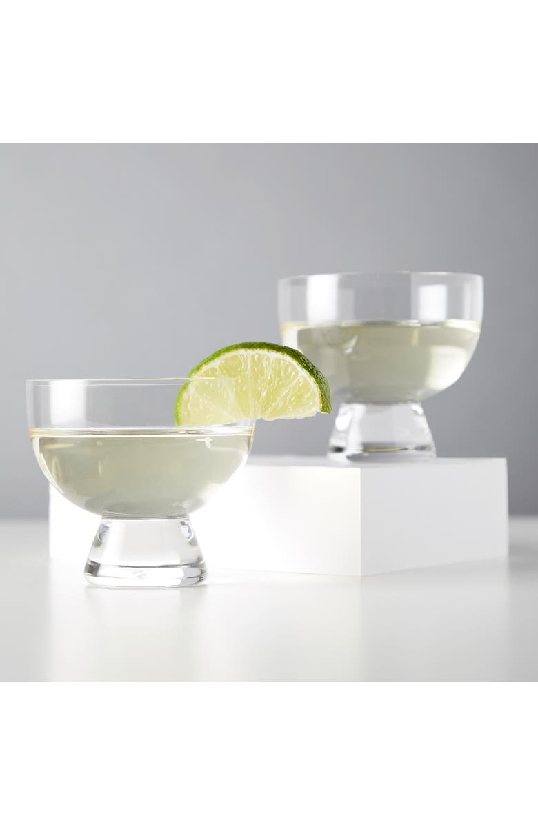 Viski Crystal Mezcal Glasses Set of 2, Alternate, color, Clear