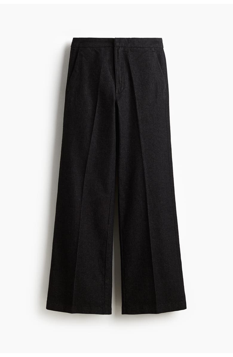 H&M Flared High Jeans, Main, color, Black