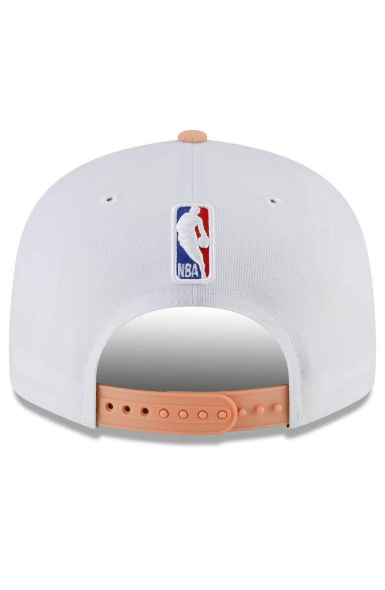 New Era Men's New Era  White/Pink San Antonio Spurs 2023/24 City Edition 9FIFTY Snapback Adjustable Hat, Alternate, color, 