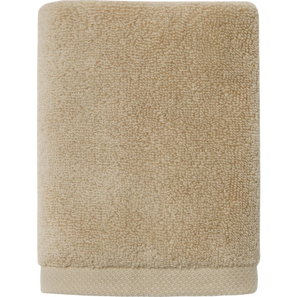 Sferra Cielo Cotton Wash Cloth In Sand