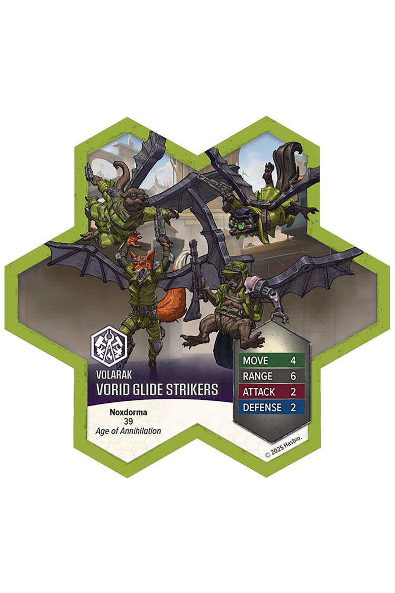 Heroscape Rising Tide Wing Commander Tuck Harrigan & Vorid Glidestrikers Army Expansion, Alternate, color, Multicolored