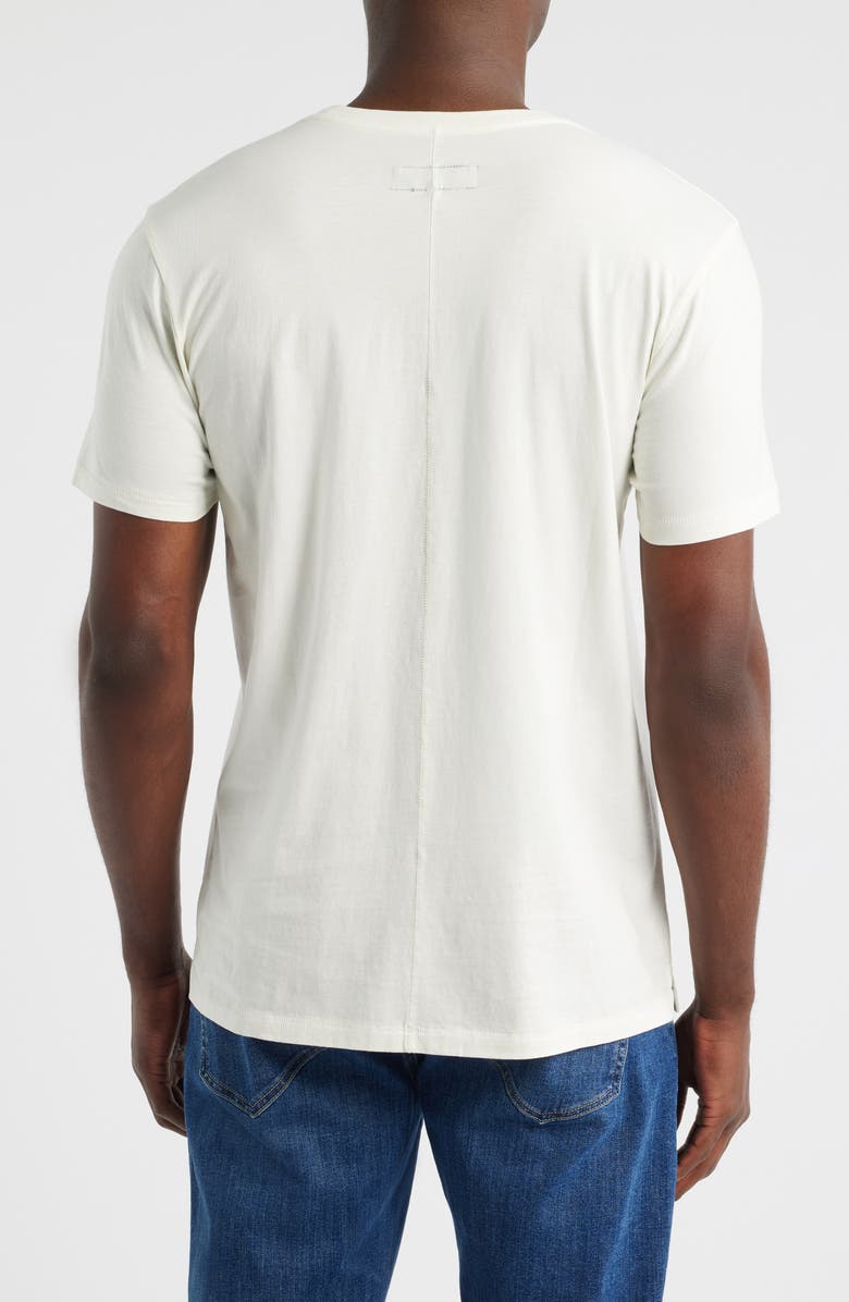 rag & bone Classic Fit Garment Dye Pocket T-Shirt, Alternate, color, Chalk
